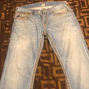 True religion straight jeans size 32